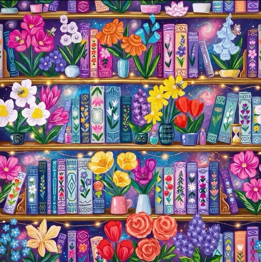 Paint by Numbers Kit Abstract Bookshelf