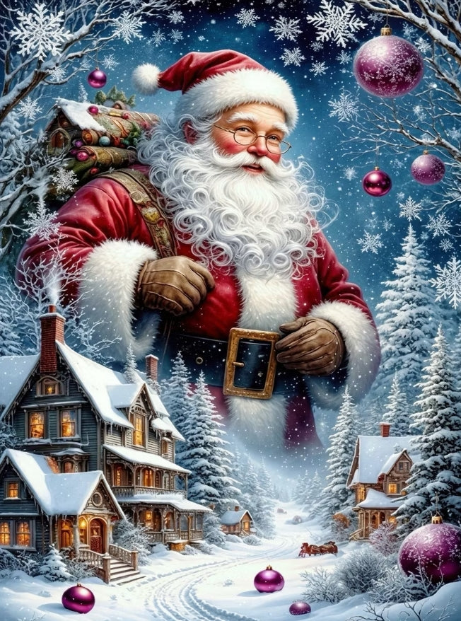 Paint by Numbers Kits Santa Claus