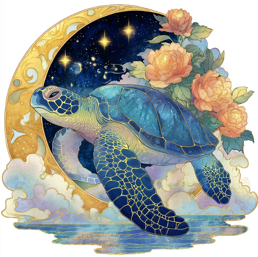 Paint by Numbers Kit Turtle
