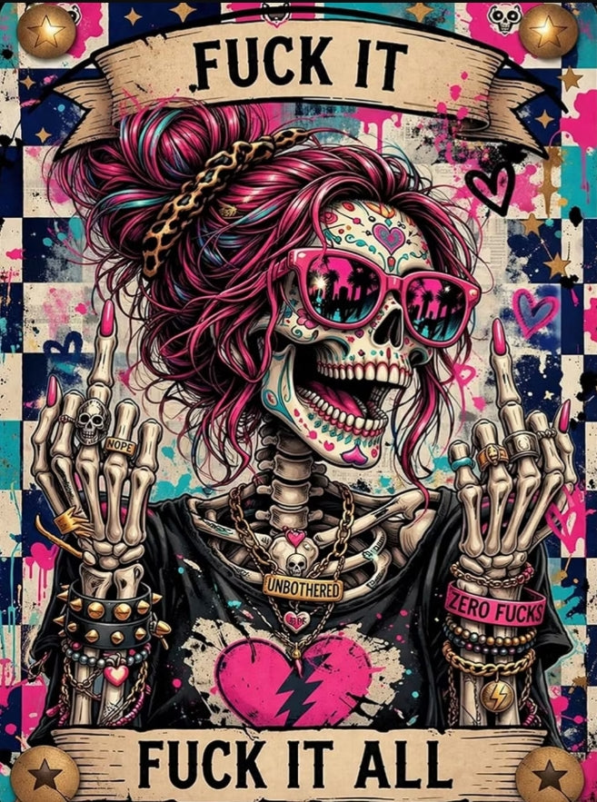 Paint by Numbers Kits Skeleton