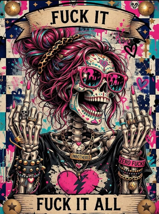 Paint by Numbers Kits Skeleton