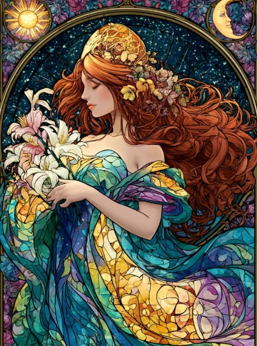 Paint by Numbers Kits Beautiful Woman