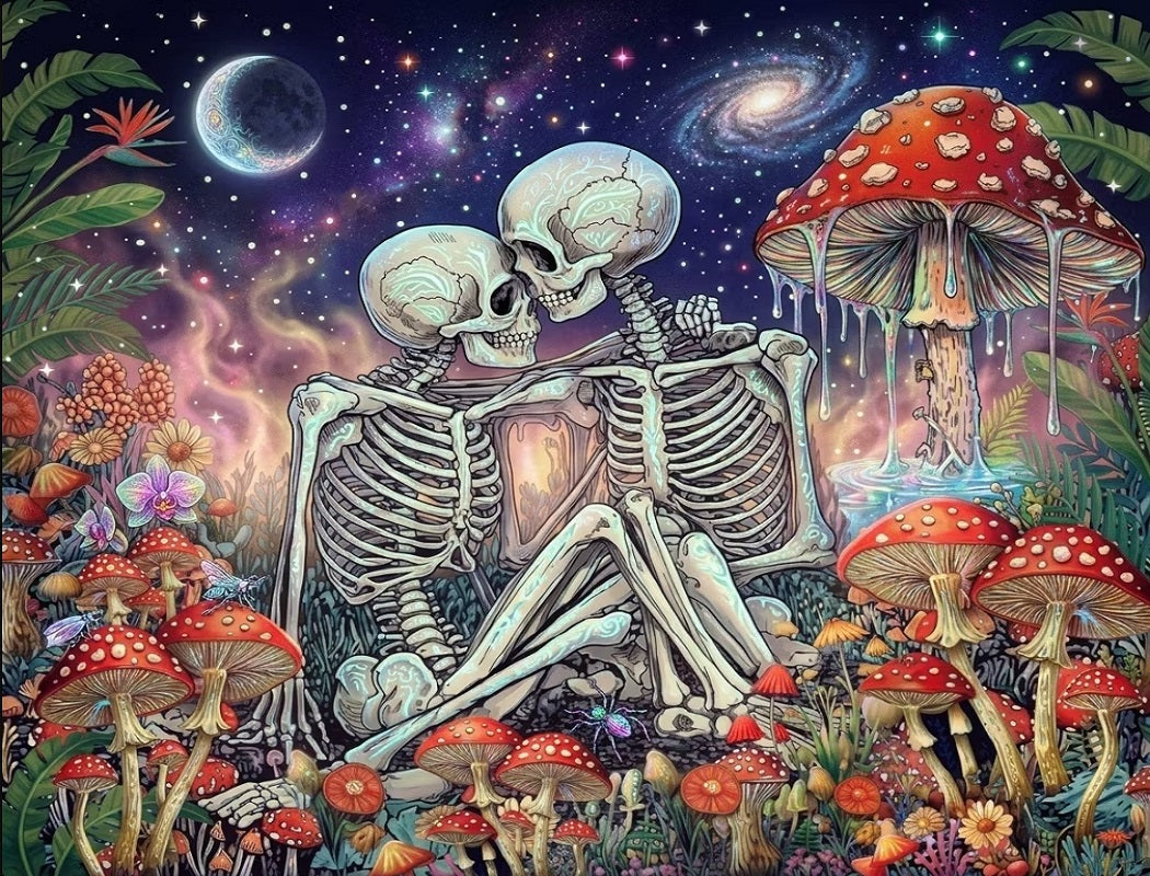 Paint by Numbers Kits Skeleton