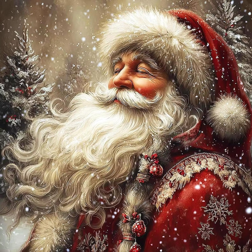 Paint by Numbers Kit Santa Claus