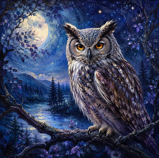 Paint by Numbers Kit Owl