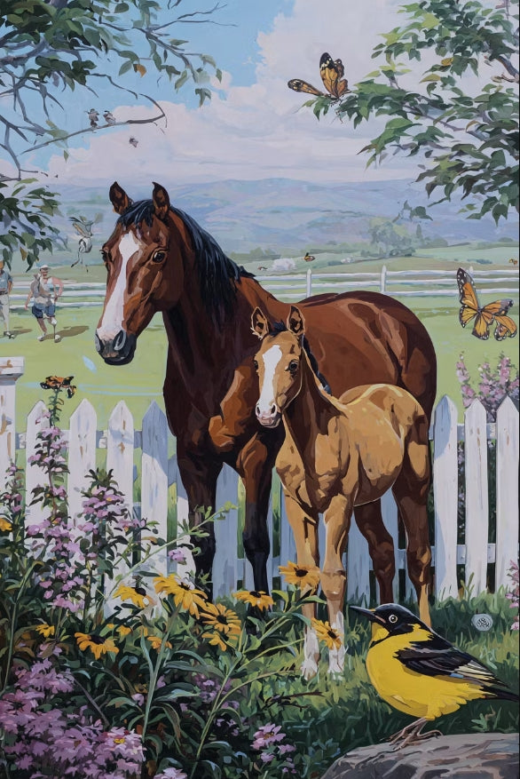 Paint by Numbers Kit Horse