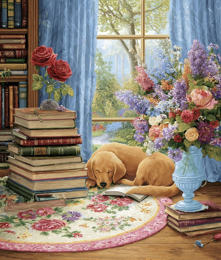 Paint by Numbers Kits Cozy Room