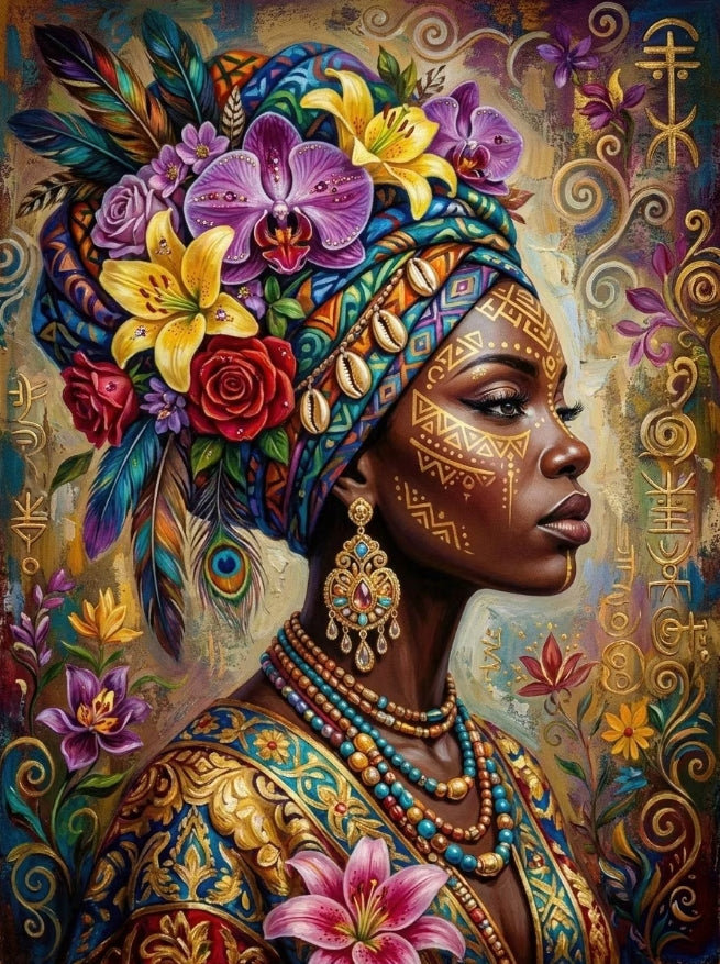 Paint by Numbers Kit African Women