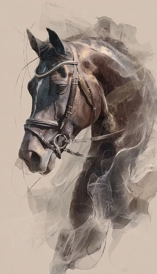 Paint by Numbers Kit Horse