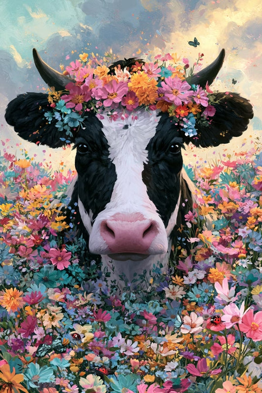 Paint by Numbers Kit Cow