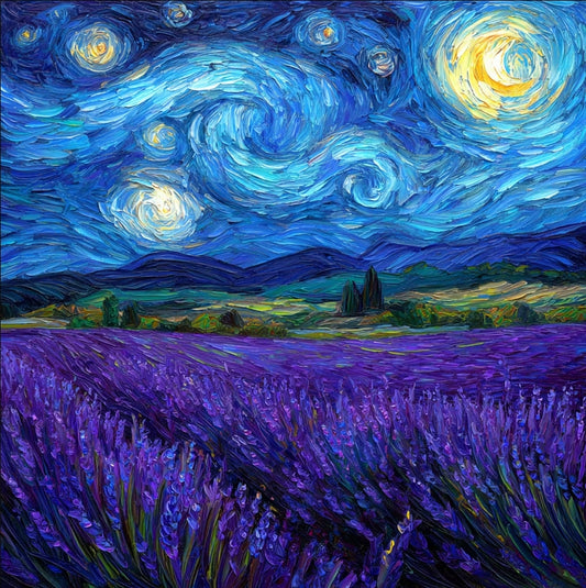 Paint by Numbers Kit Abstract Landscape