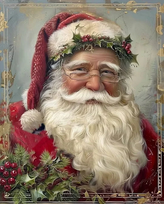 Paint by Numbers Kit Santa Claus