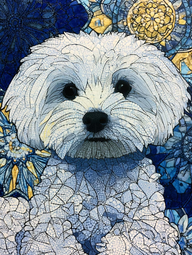 Paint by Numbers Kit Cute Puppy