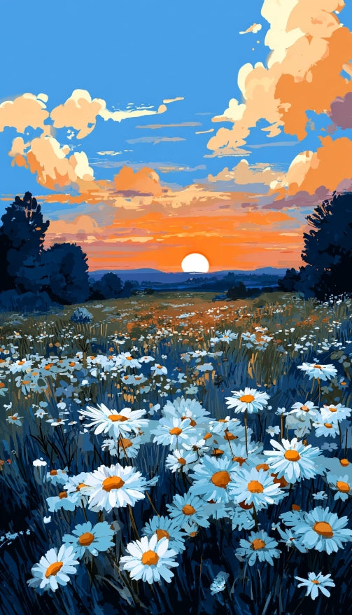 Paint by Numbers Kit Beautiful Scenery