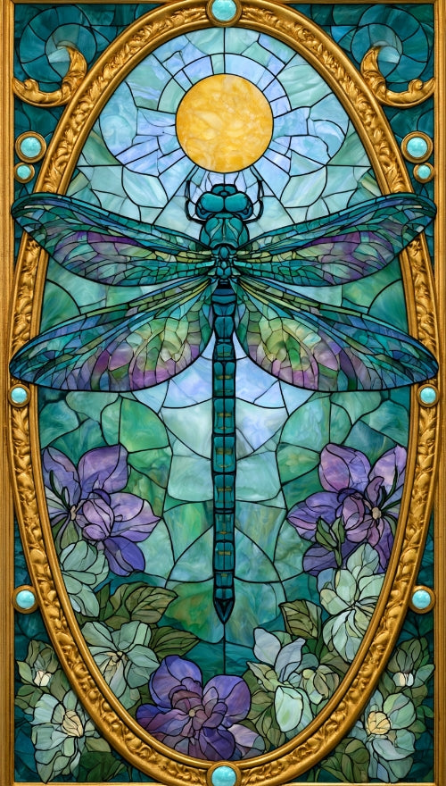 Paint by Numbers Kit Dragonfly