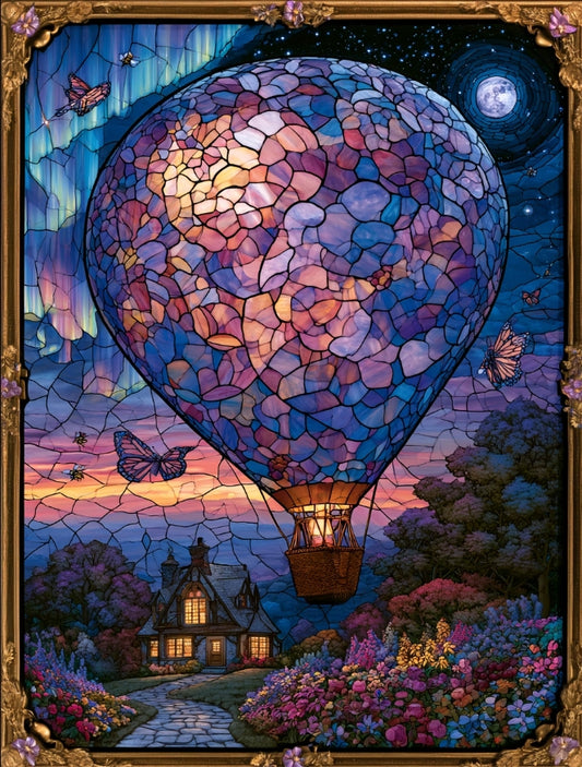 Paint by Numbers Kit Hot Air Balloon