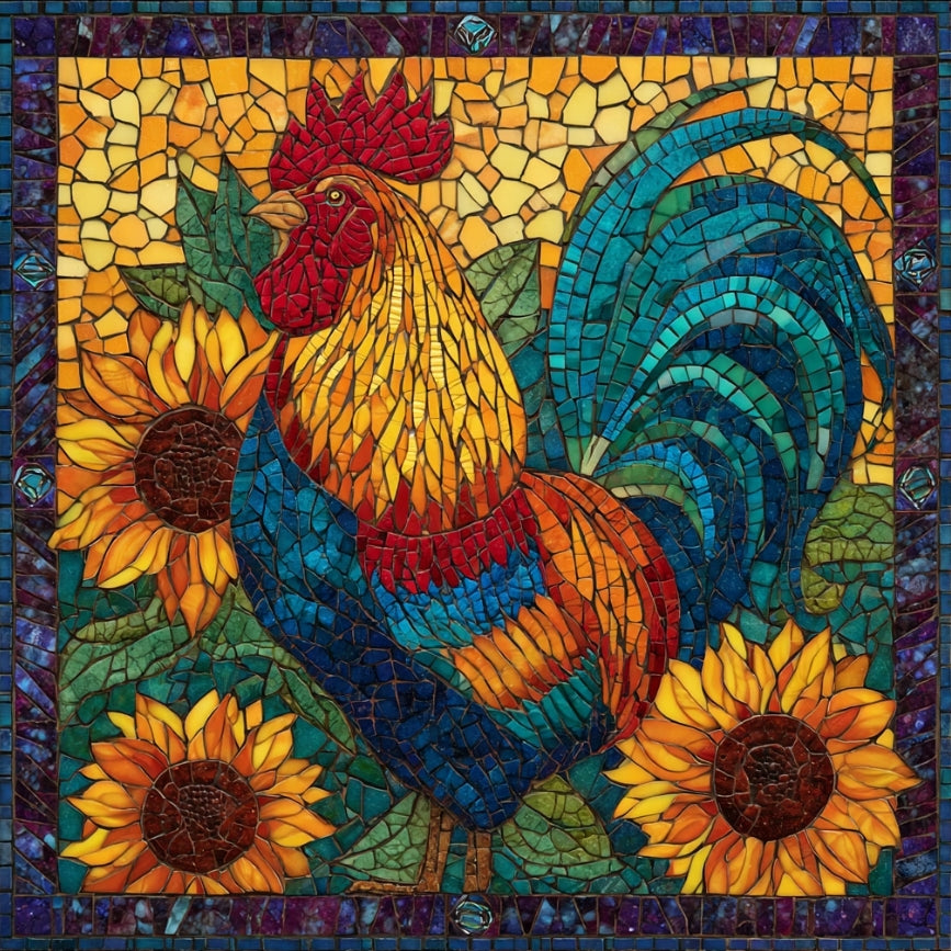 Paint by Numbers Kit Rooster