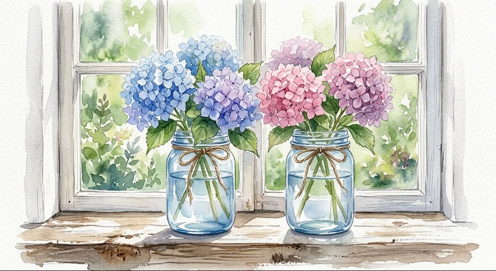 Paint by Numbers Kit Flowers