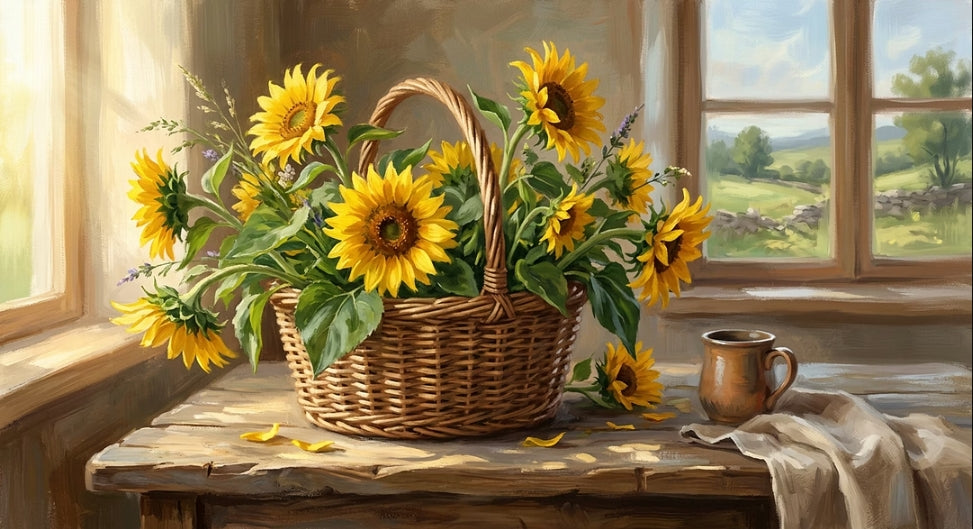 Paint by Numbers Kit Flowers