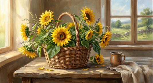 Paint by Numbers Kit Flowers