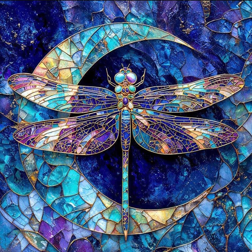 Paint by Numbers Kit Dragonfly