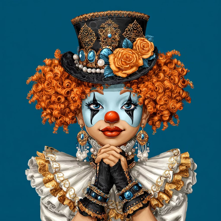 Paint by Numbers Kit Clown