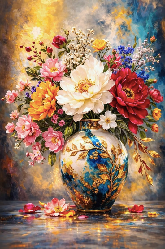 Paint by Numbers Kit Flowers