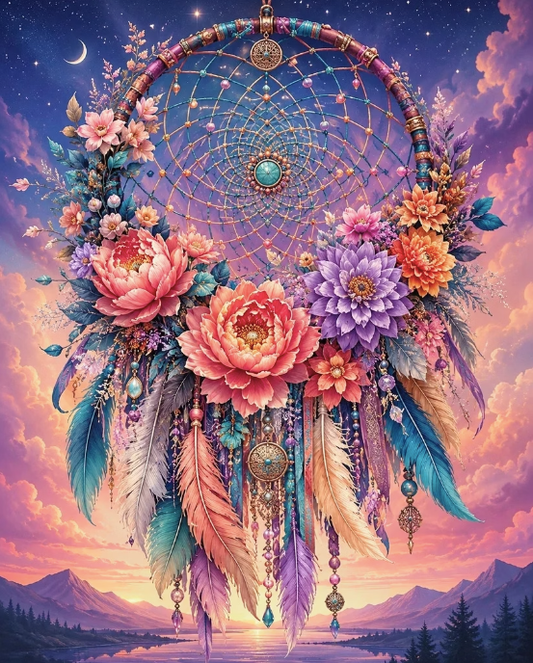 Paint by Numbers Kit Dreamcatcher
