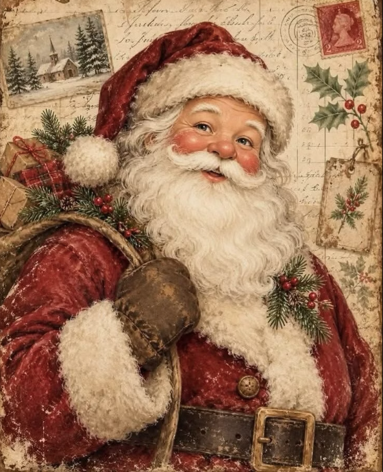 Paint by Numbers Kit Santa Claus