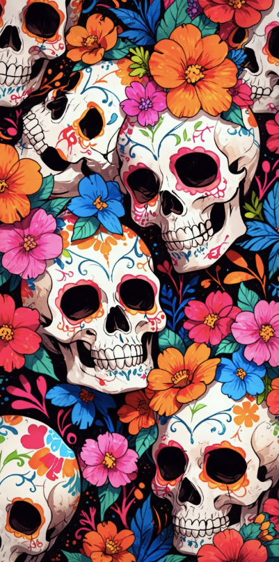 Paint by Numbers Kit Skull