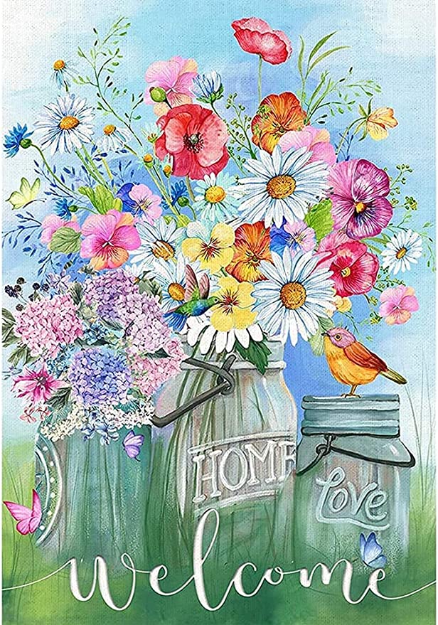 Paint by Numbers Kit Flowers