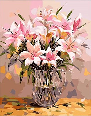 Paint by Numbers Kit Flowers