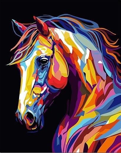 Paint by Numbers Kits Color horse