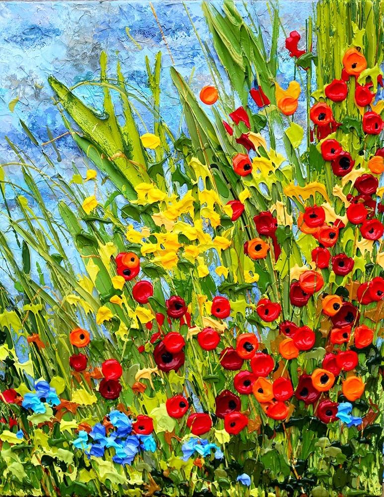 Paint by Numbers Kit Colorful Garden