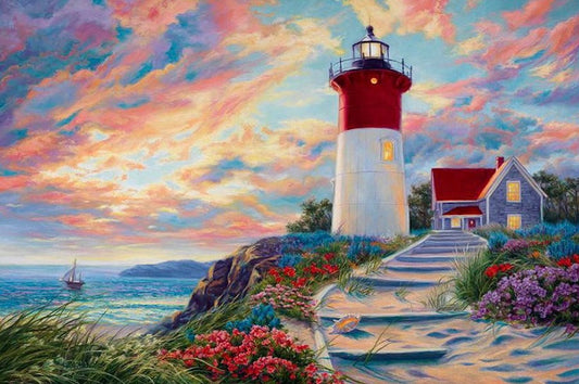 Paint by Numbers Kit Lighthouse