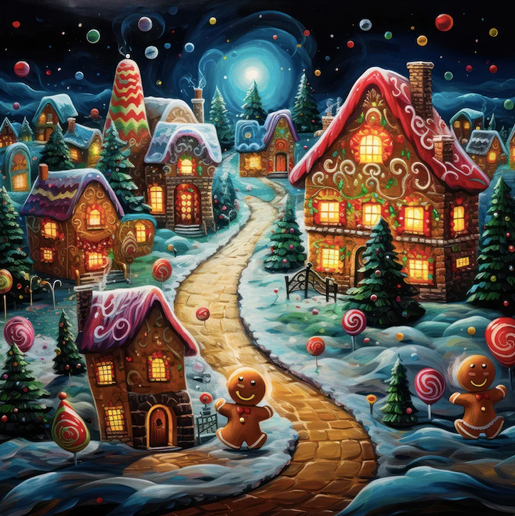 Paint by Numbers Kit Christmas