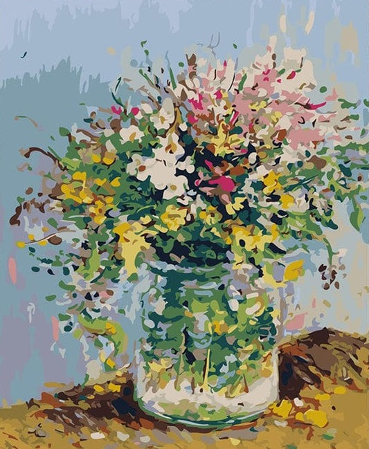 Paint by Numbers Kit Flowers