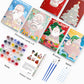 Paint by numbers DIY Christmas Cards  6 Pack