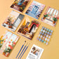 Paint by Numbers - 6 Mini Paintings | Beautiful Landscapes Set