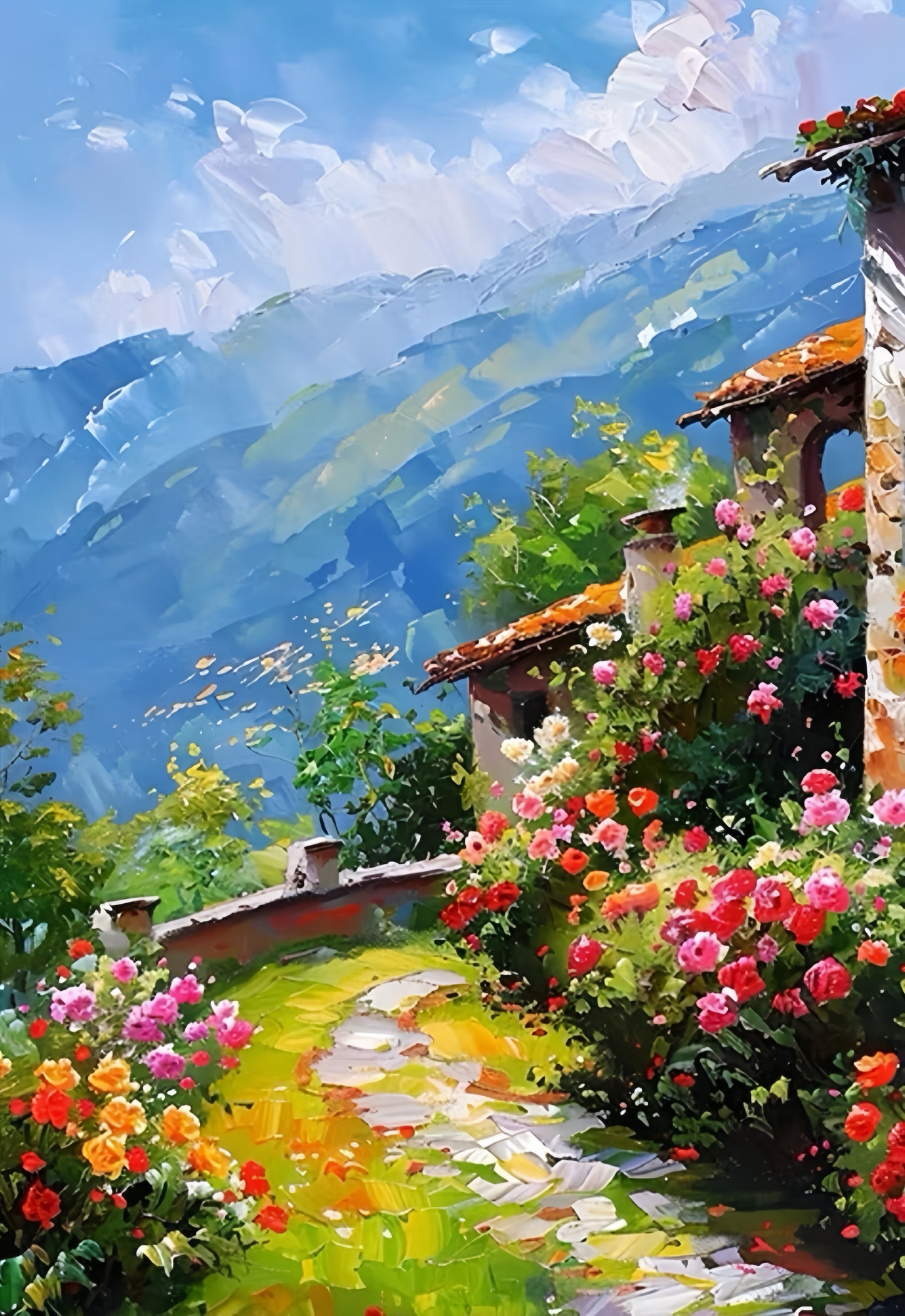 Paint by Numbers Kit Beautiful Scenery