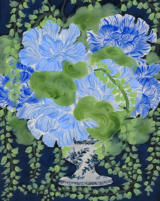 Paint by Numbers Kit Flowers