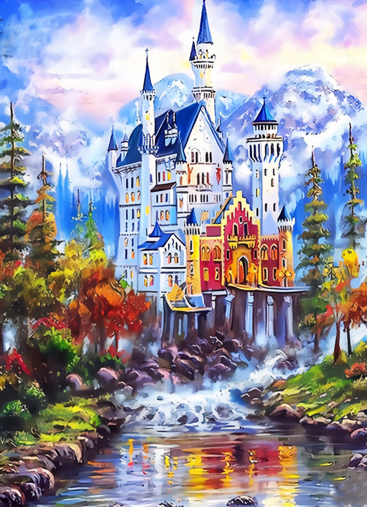 Paint by Numbers Kit Castle