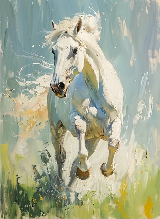 Paint by Numbers Kit Running Horse