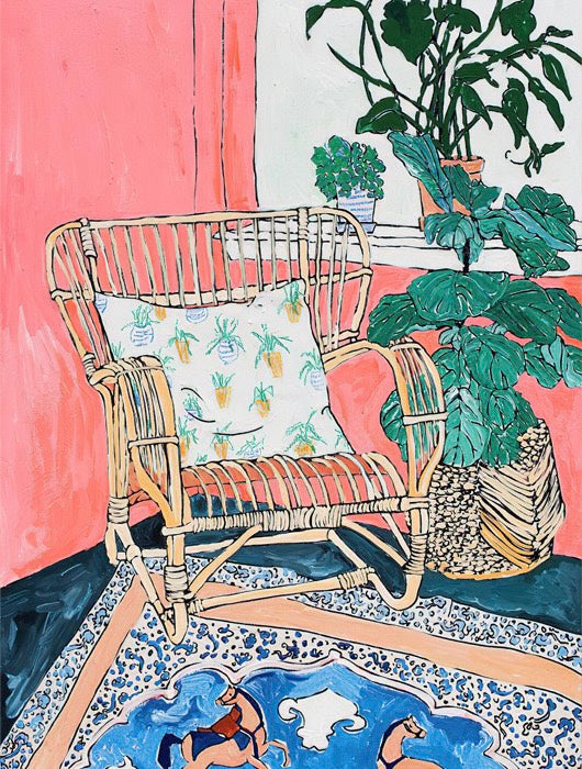 Paint by Numbers Kit Chairs In The Room