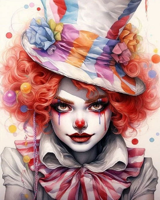 Paint by Numbers Kit Clown