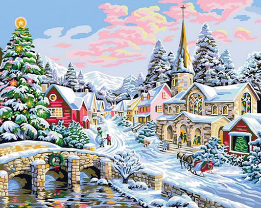 Paint by Numbers Kit Christmas(36 colors)