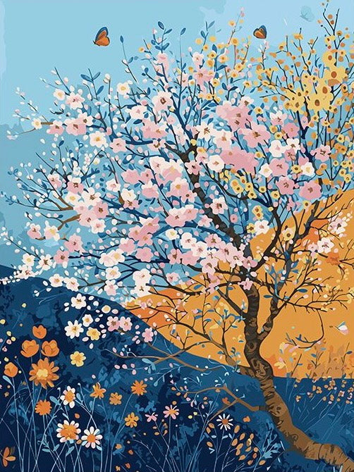 Paint by Numbers Kit Spring