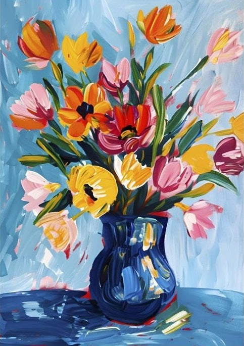 Paint by Numbers Kits Vase