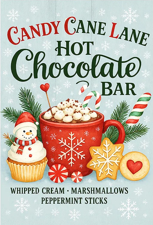 big size paint by numbers kit christmas poster