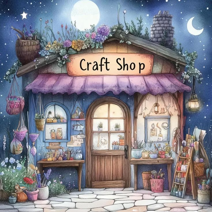 paint by numbers kit craft shop